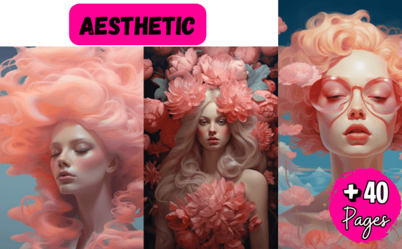 AESTHETIC-COLECCION 2: Graphics & Illustrations