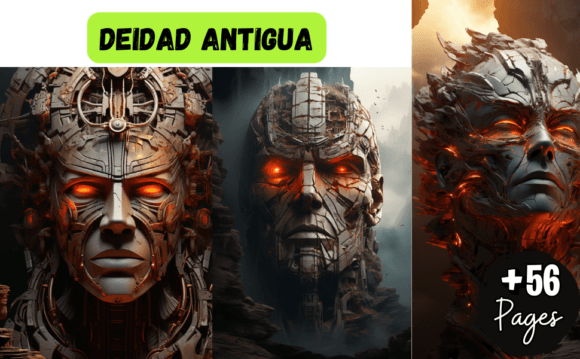 DEIDAD ANTIGUA: Premium Graphics & Illustrations for Editorial Impact