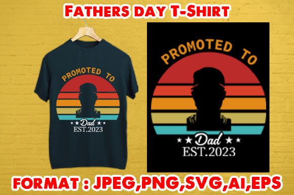 Father’s Day T-Shirt Graphics for Local Business Branding