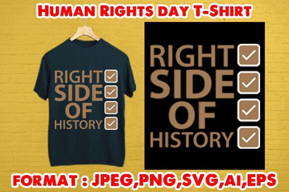 Human Rights T-Shirt Graphics & T-Shirt Designs