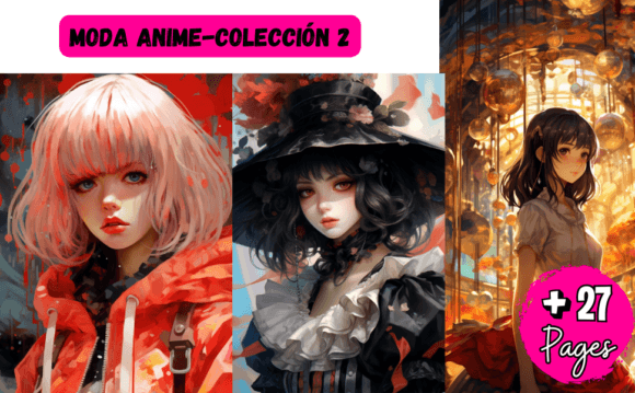 MODA ANIME-COLECCIÓN 2: Graphics & Illustrations
