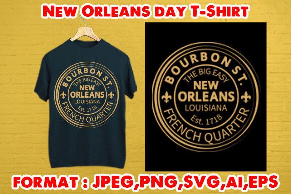 New Orleans T-Shirt Graphics for T-Shirt Designs
