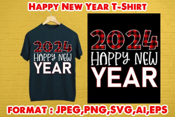 New Year T-Shirt Graphics for T-Shirt Designs