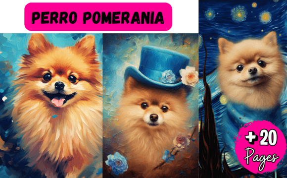 PERRO POMERANIA Graphics & Illustrations