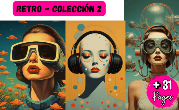 RETRO-COLECCIÓN 2: Retro Graphics & Illustrations