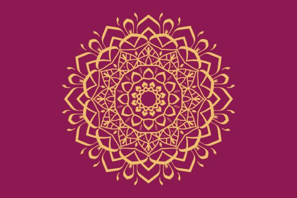 Unique Mandala Coloring Pages & Graphics