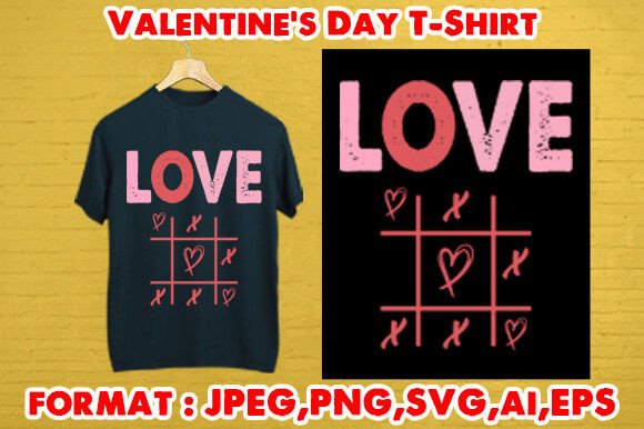 Valentine’s Day T-Shirt Graphics & T-Shirt Designs