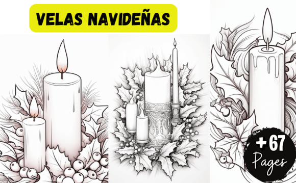 VELAS NAVIDEÑAS: A Festive, Flexible Embroidery Asset