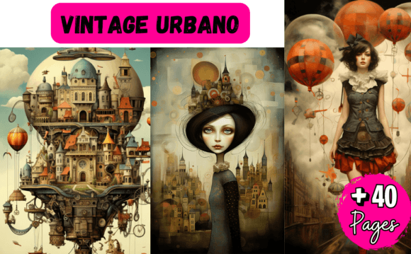 VINTAGE URBANO Graphics & Illustrations